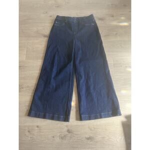 SPANX Shape EveryWear Wide Leg Jeans Denim Women's Size Large 20547Q